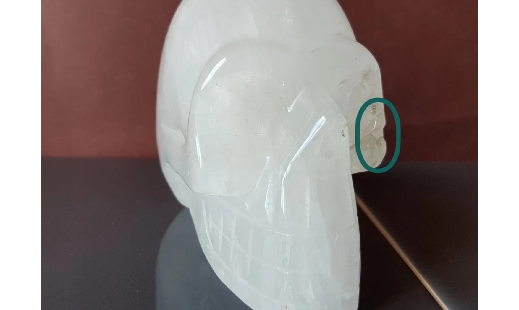 Crâne Cristal de Roche 3