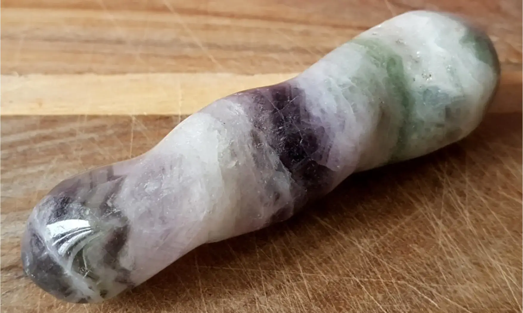 Fluorite Massage Wand 1