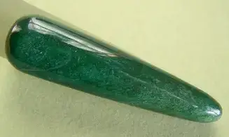 Fuchsite verte Bâton Massage pierre