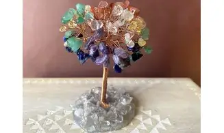 Arbre de Vie Chakras pierres