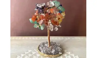 Arbre de Vie Chakras pierres