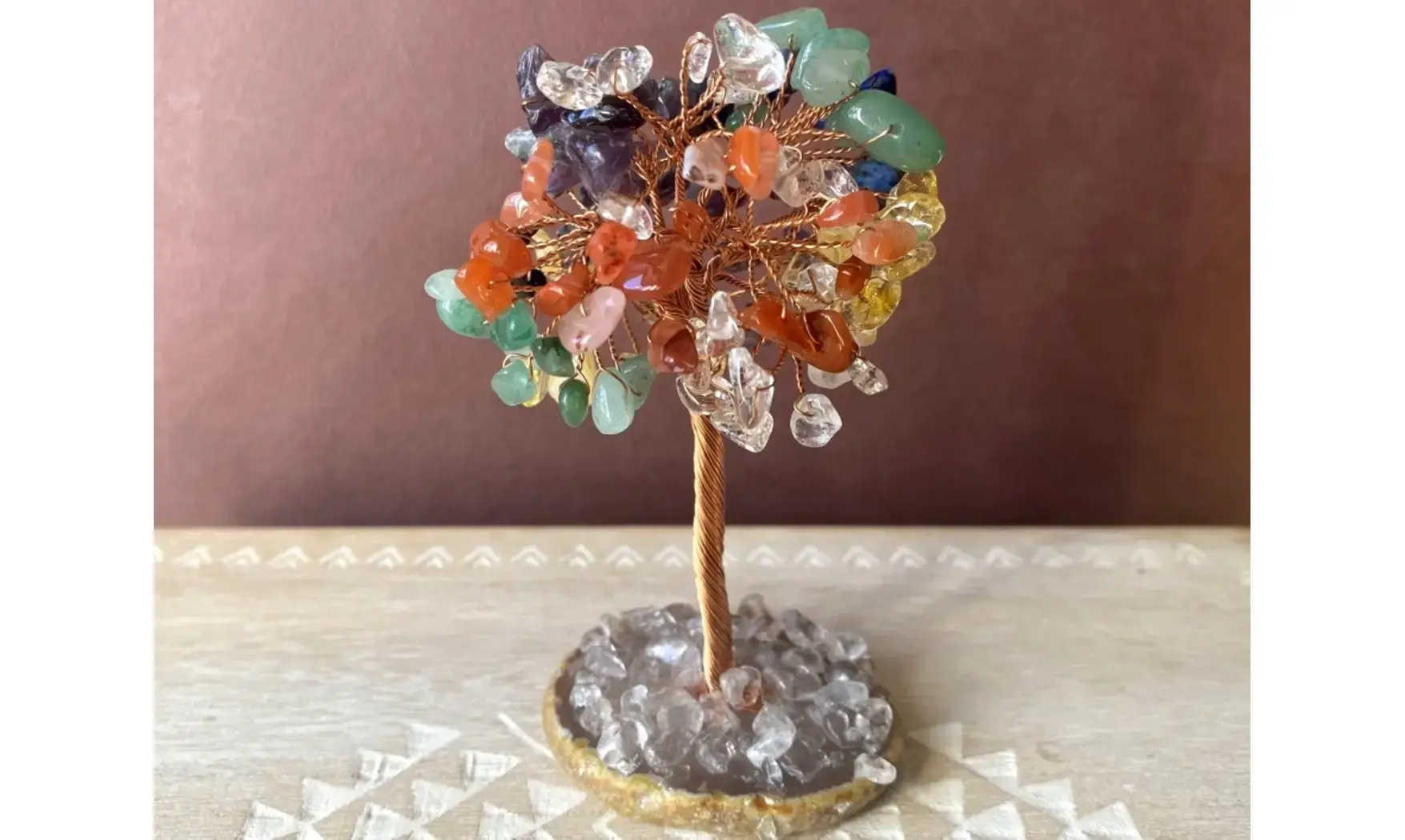 Arbre de Vie Chakras pierres