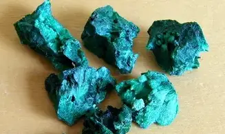Malachite rough stone