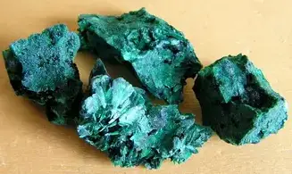Malachite rough stone