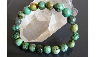 African Turquoise Round beads bracelet