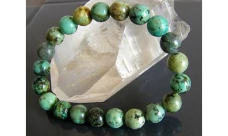 African Turquoise Round beads bracelet