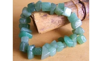 Aventurine verte bracelet pierres