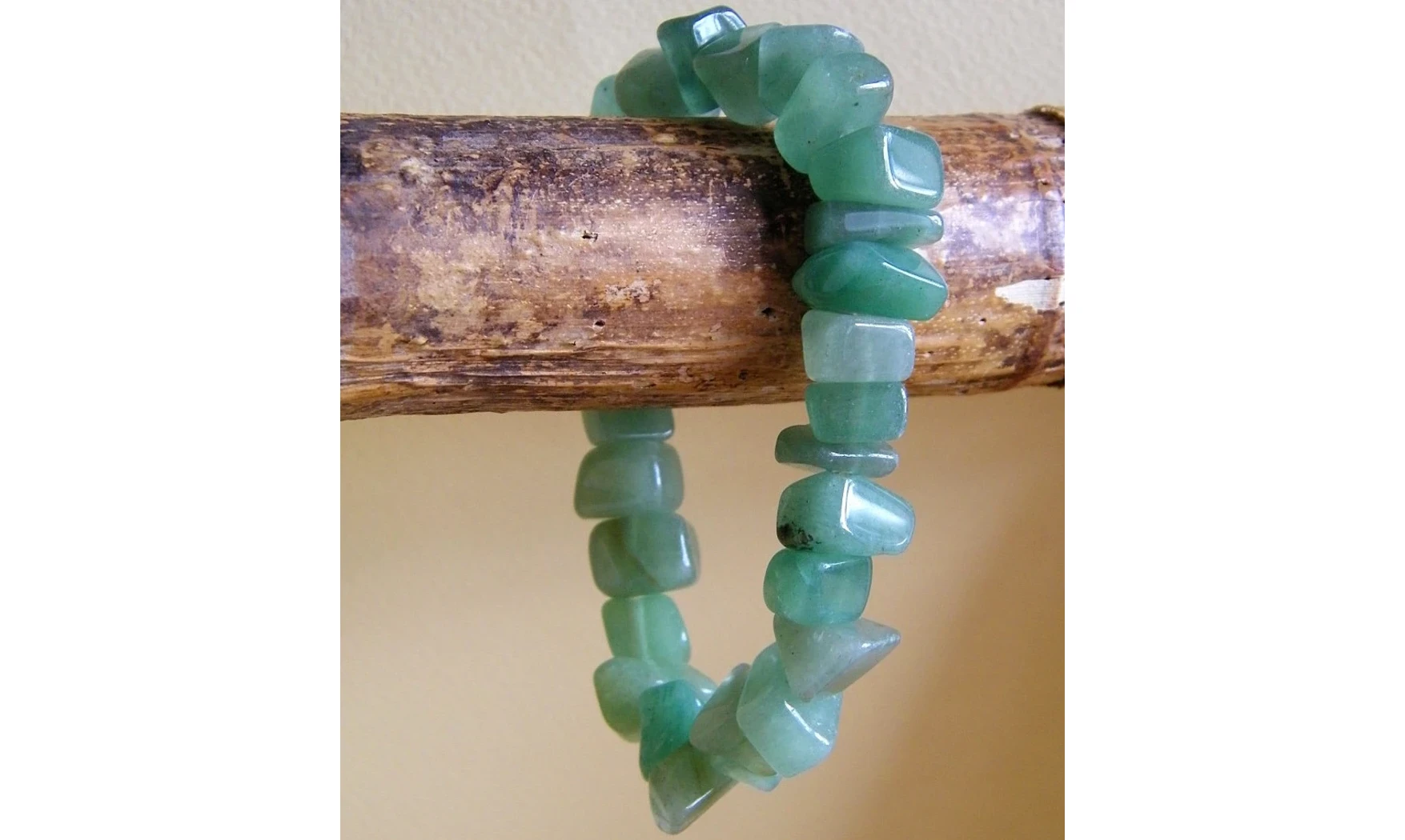 Aventurine verte bracelet pierres
