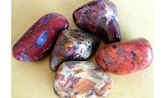 Brecciated Jasper Tumbled Stone
