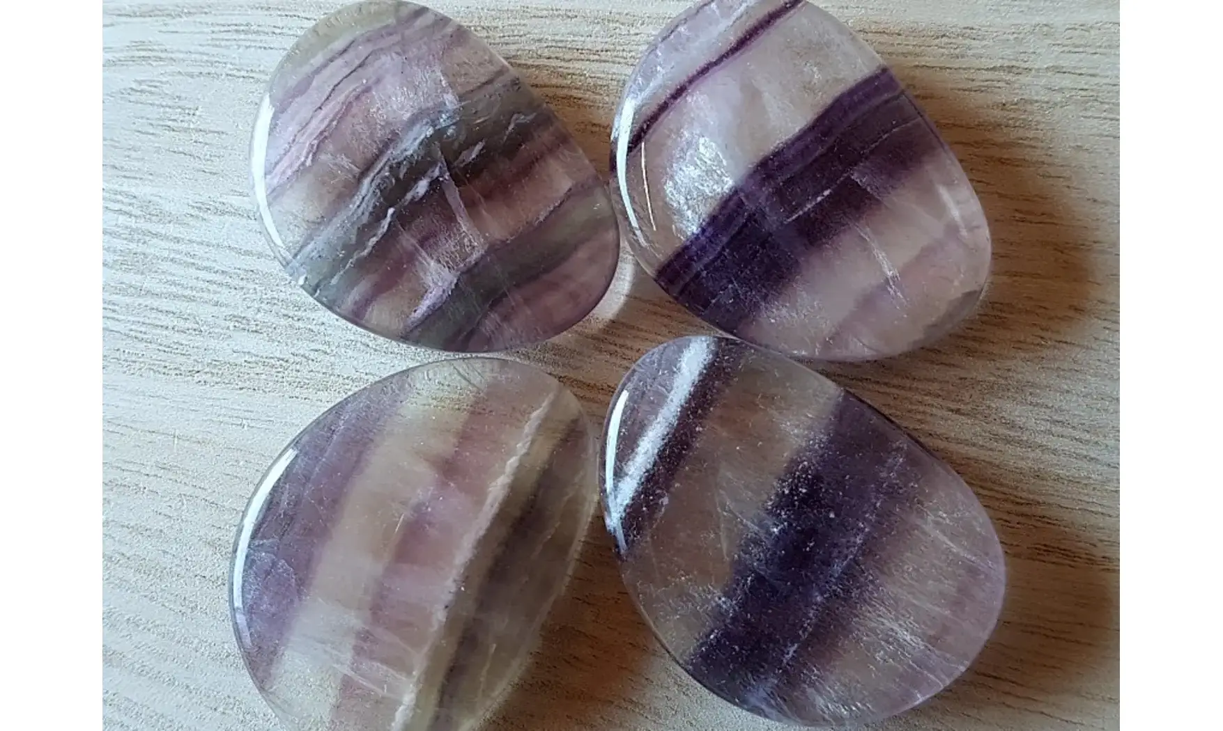 Rainbow Fluorite Palm stone