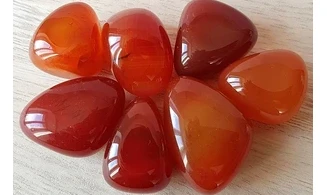Cornelian Tumbled Stone