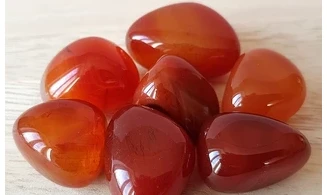 Cornelian Tumbled Stone