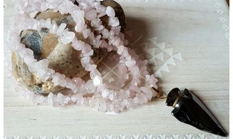 Rose Quartz / Hematite Necklace