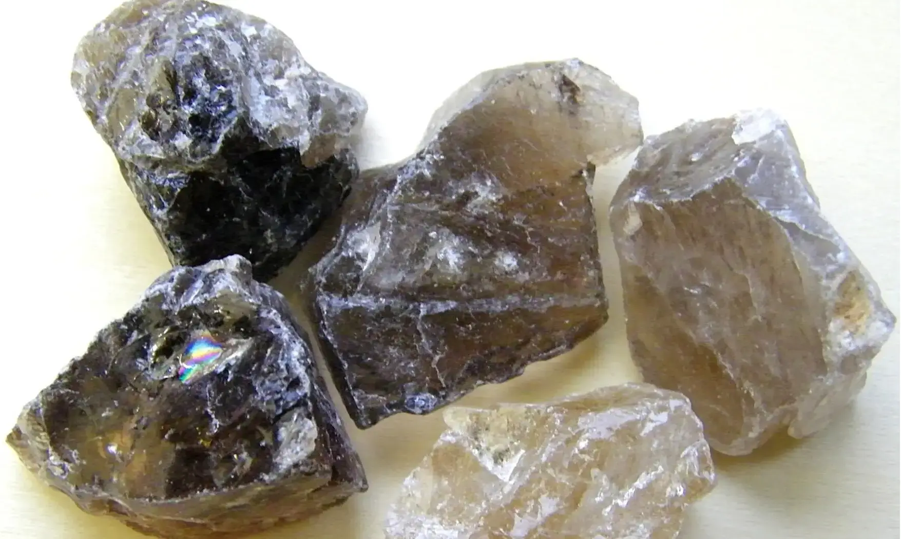 Quartz Fumé Pierre Brute