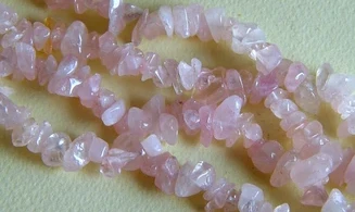 Rose Quartz Chips Necklace