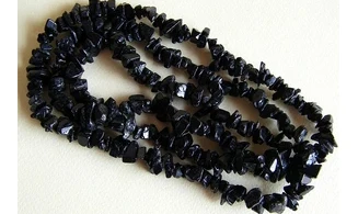 Black Tourmaline Chips Necklace