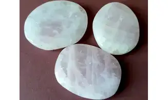 Rose Quartz Palm Stone