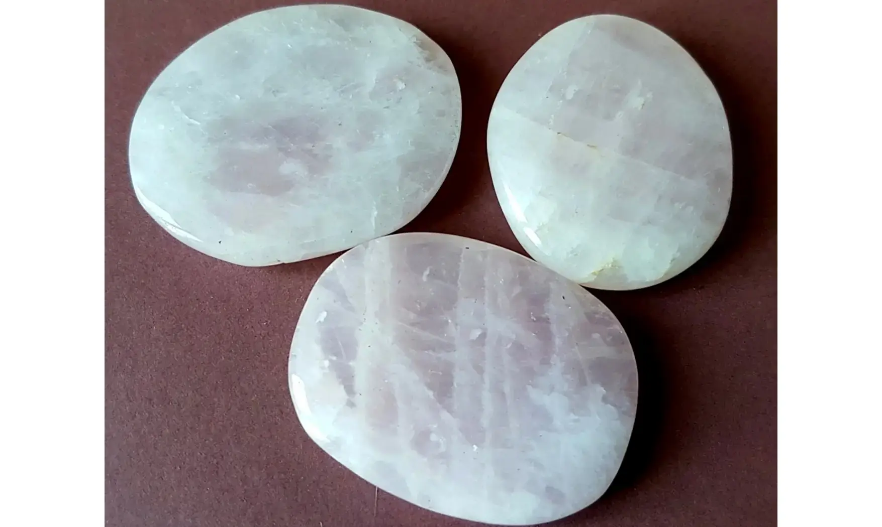 Rose Quartz Palm Stone