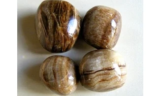 Aragonite Brown Tumbled Stone