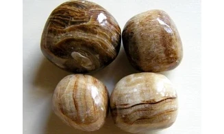 Aragonite Brown Tumbled Stone