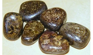 Bronzite pierre roulée