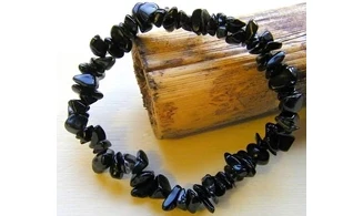 Obsidienne Noire bracelet Baroque