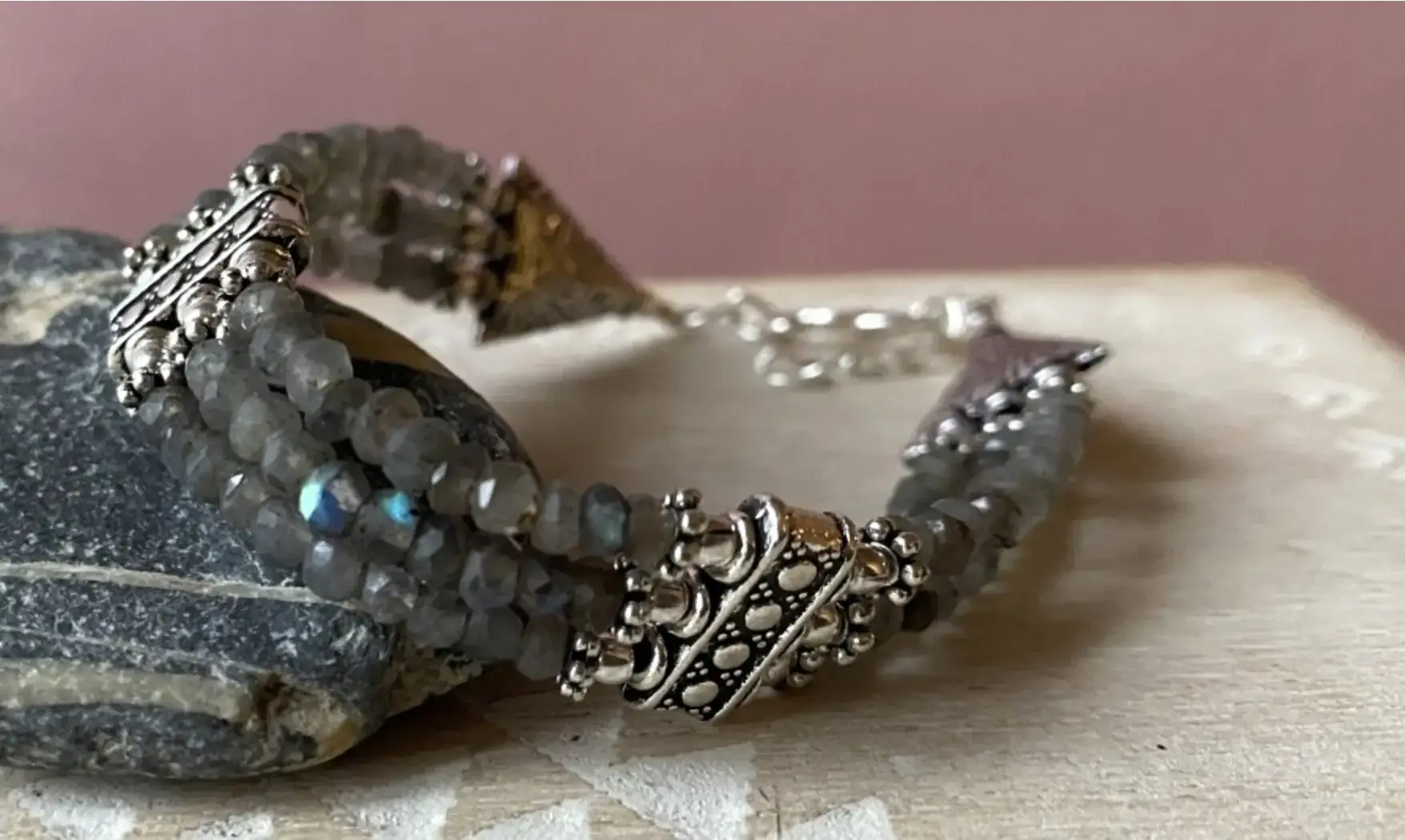 Labradorite Bracelet Ethnic