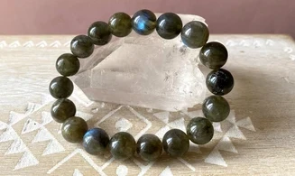 Labradorite pierres Boules bracelet