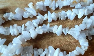Blue Chalcedony Chips Necklace