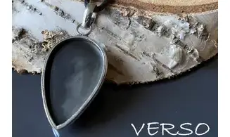 Obsidienne Oeil Céleste pendentif