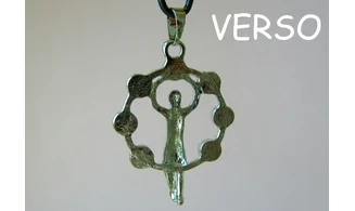 Déesse pendentif 7 Chakras
