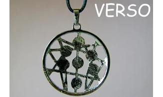 Rosace pendentif 7 Chakras