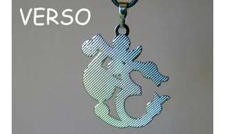 OM pendentif 7 Chakras pierres