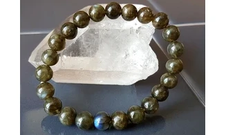 Labradorite pierres Boules bracelet