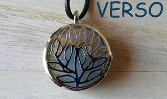 Arbre de Vie Opalite pierre pendentif