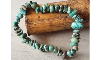 Turquoise d'Afrique bracelet Baroque