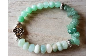 Aventurine verte Bracelet Antik pierres