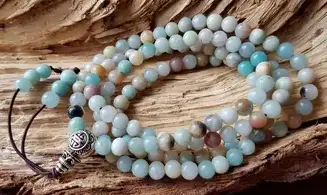 Amazonite Mala Bracelet