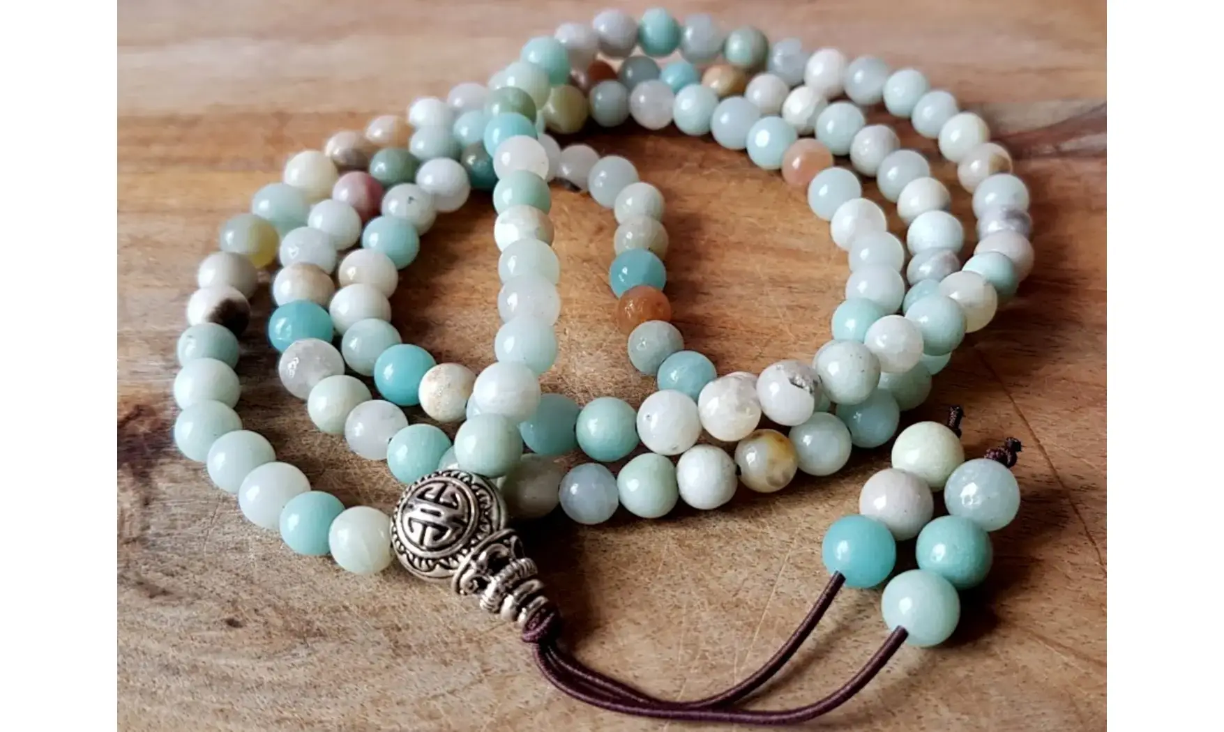Amazonite Bracelet Mala