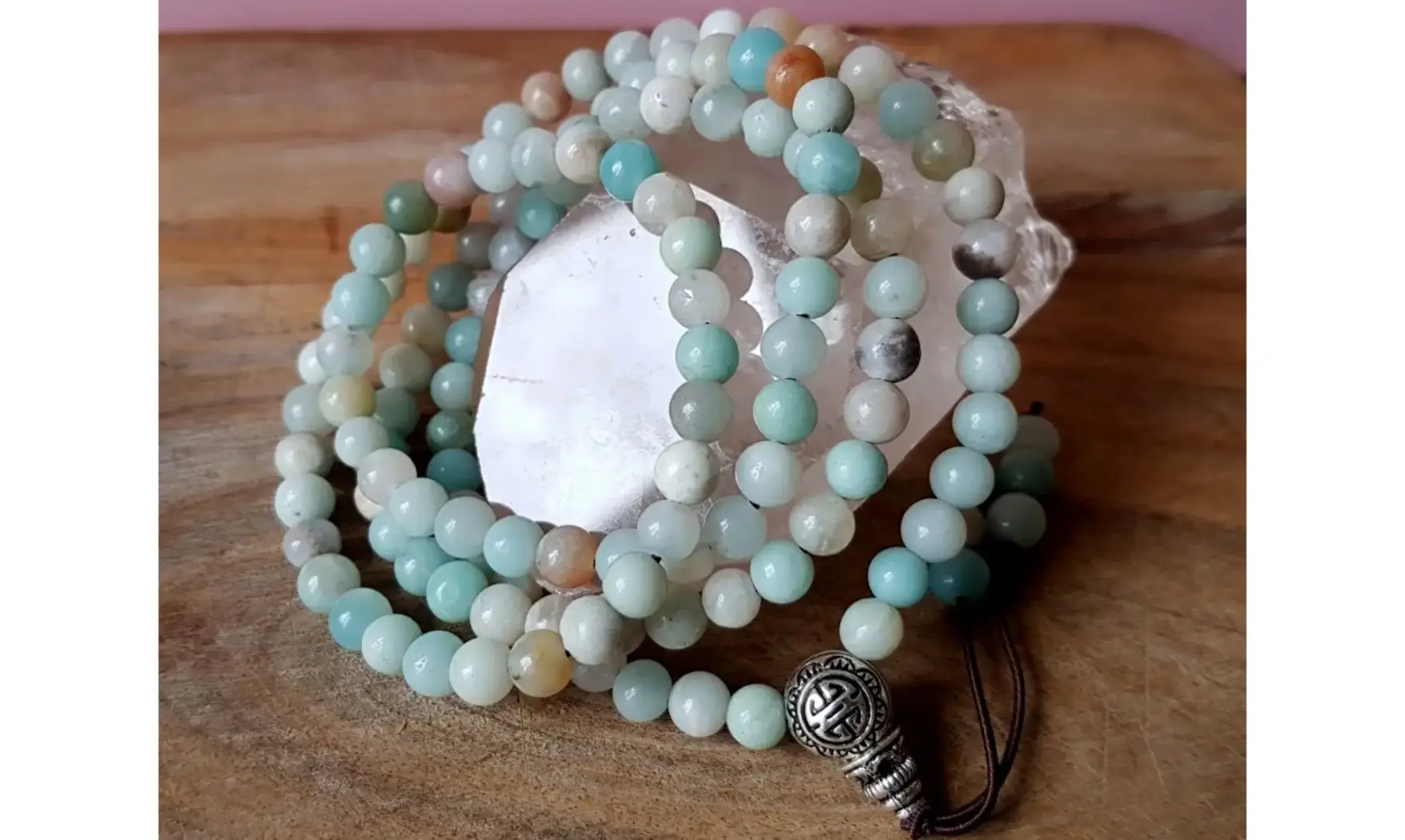 Amazonite Bracelet Mala