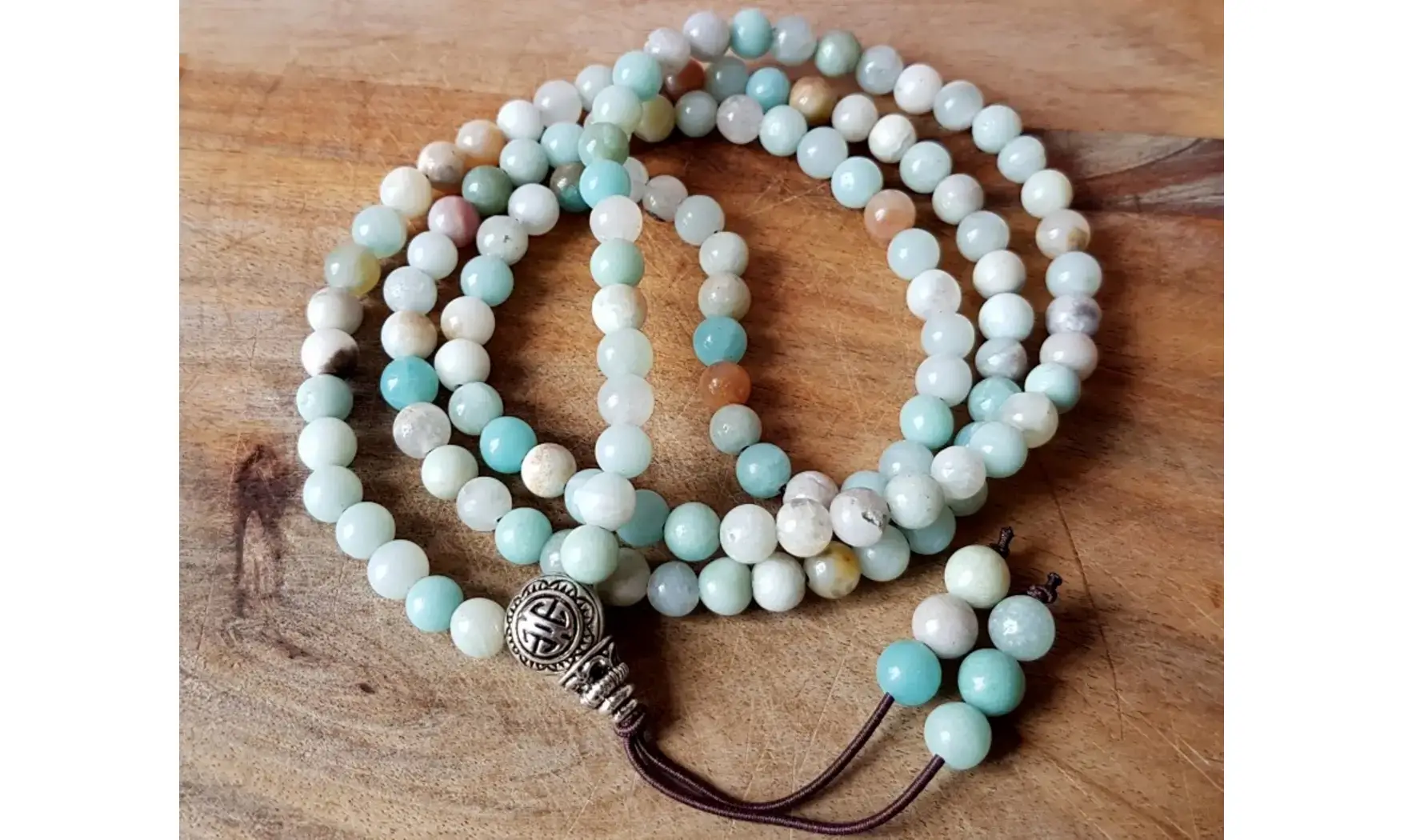 Amazonite Bracelet Mala