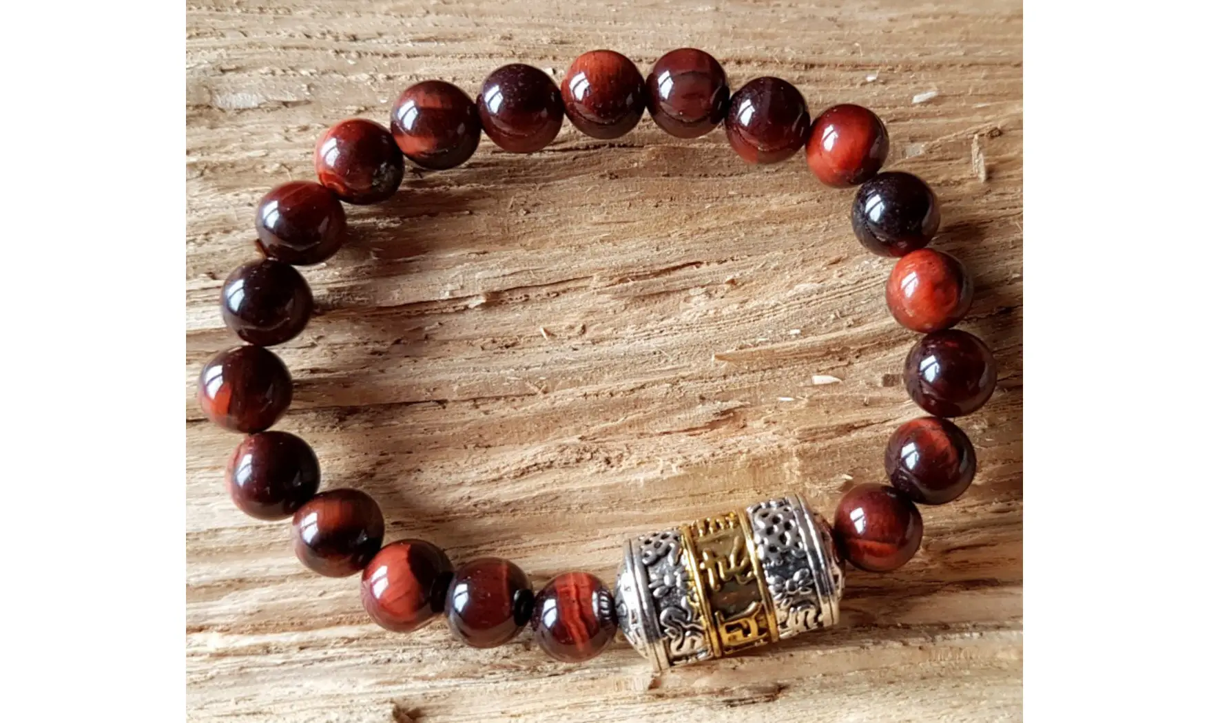 Oeil de Taureau Bracelet pierres