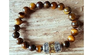 Oeil de Tigre Bracelet pierres
