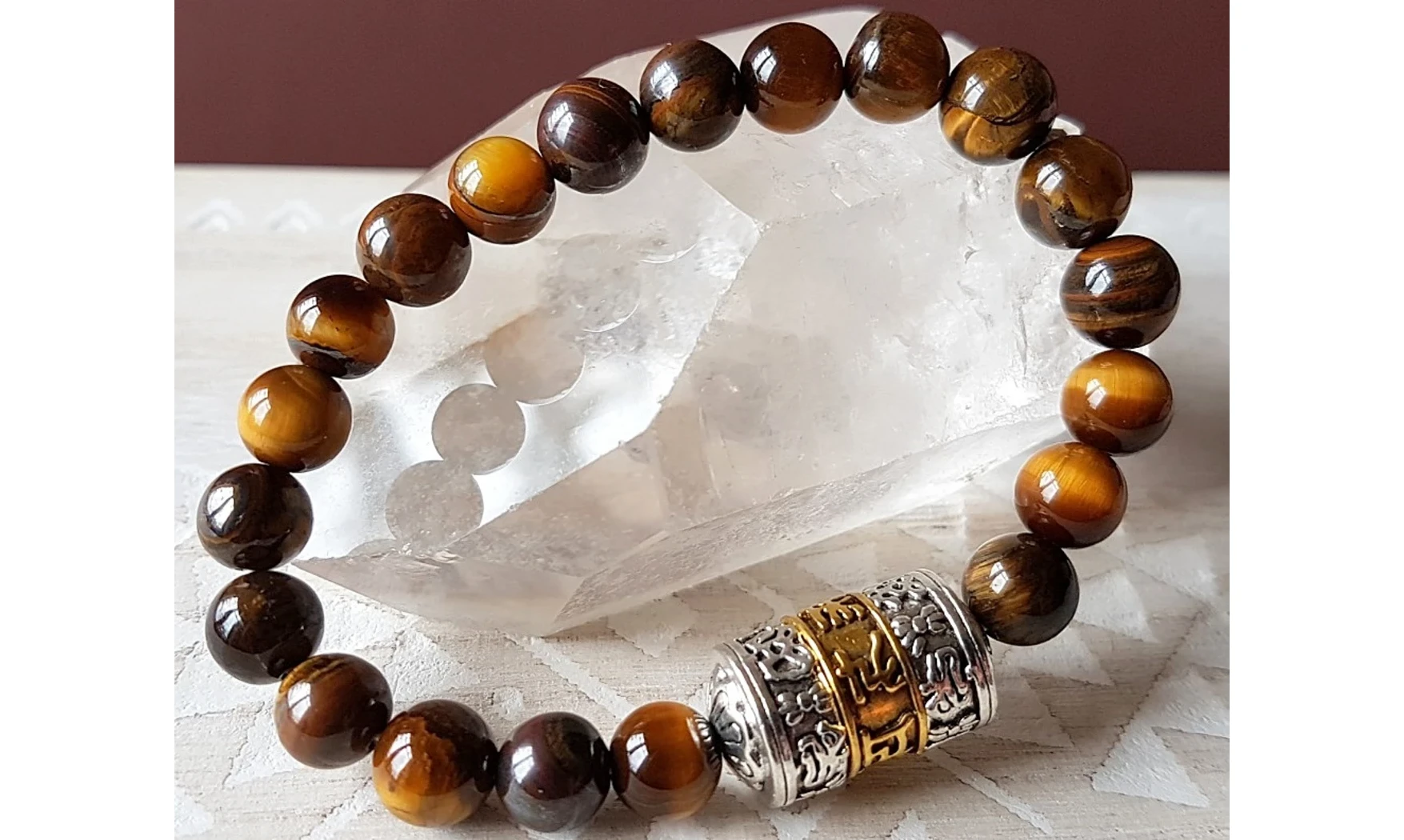 Oeil de Tigre Bracelet pierres