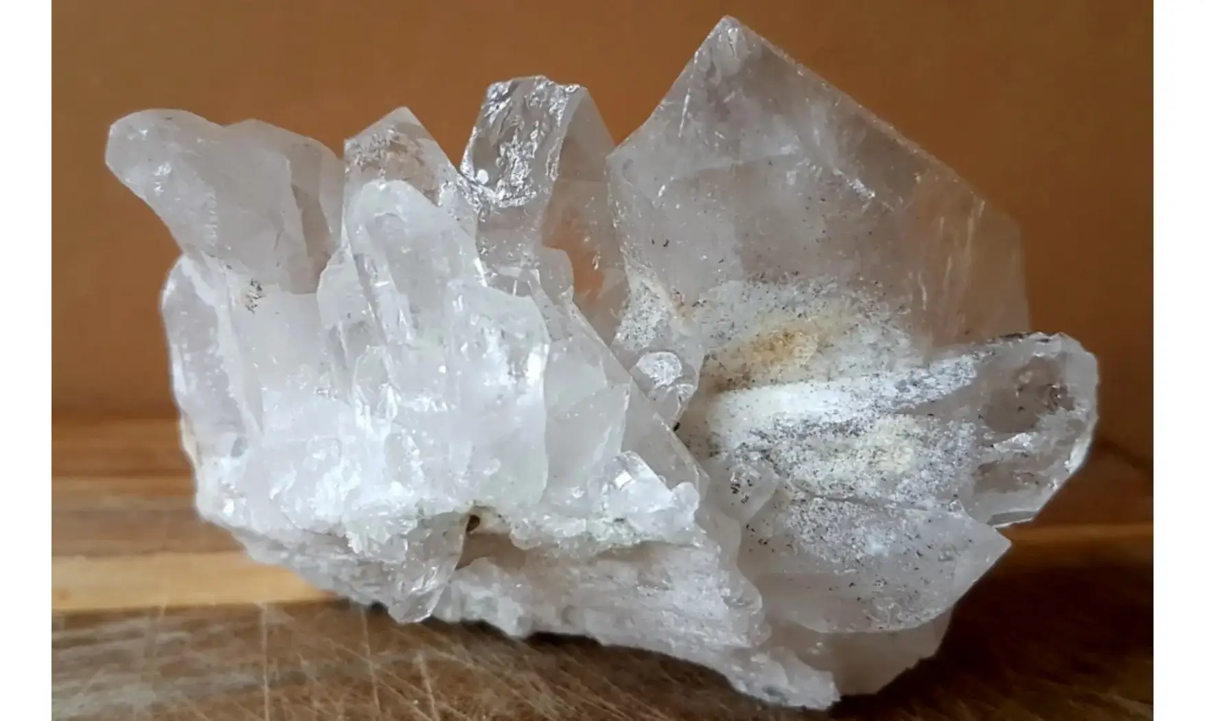 Cristal de roche Gerbe Pierre Brute 5