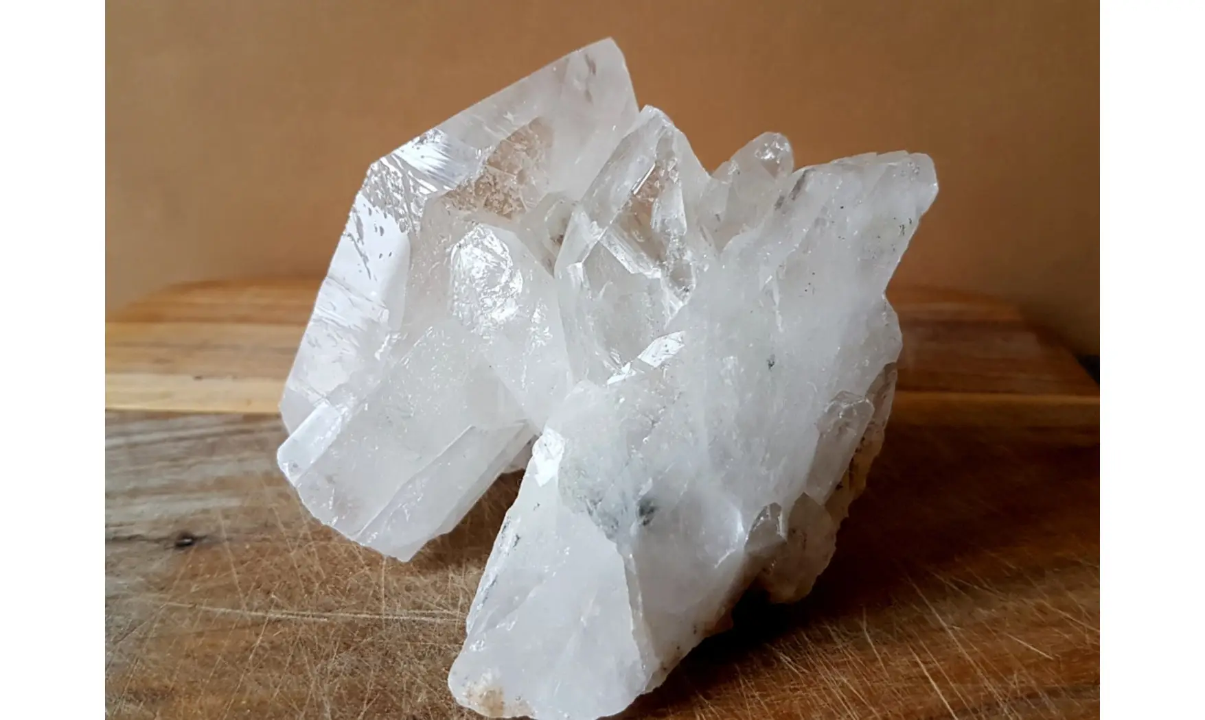 Cristal de roche Gerbe Pierre Brute 5