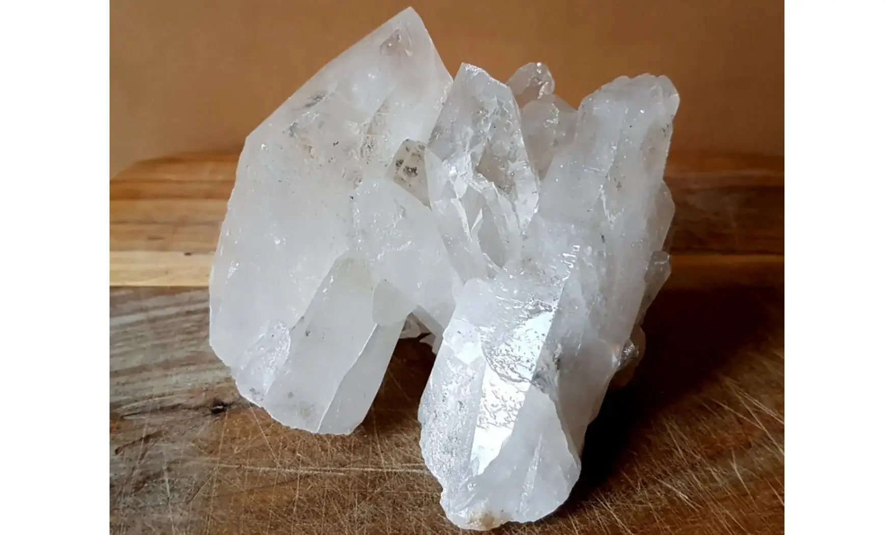Cristal de roche Gerbe Pierre Brute 5