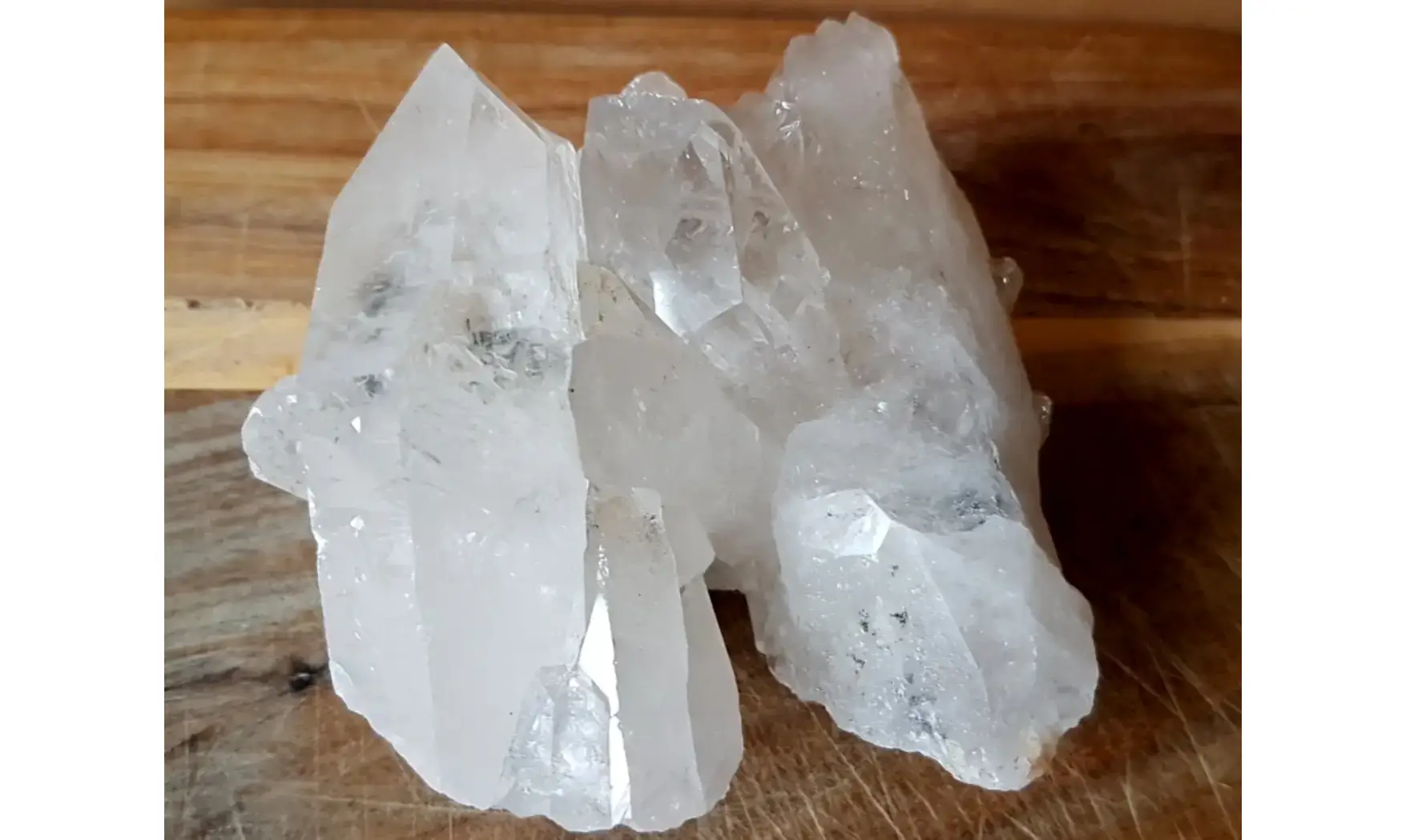 Cristal de roche Gerbe Pierre Brute 5