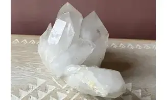Cristal de roche Gerbe Pierre Brute 6