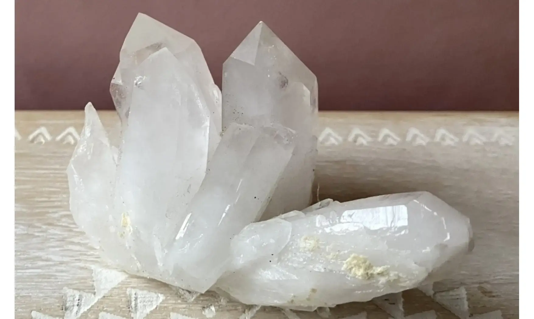 Cristal de roche Gerbe Pierre Brute 6